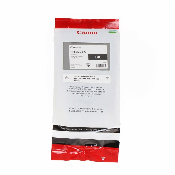 Tinta Original CANON PFI320 2890C001 Negro (300 ml)