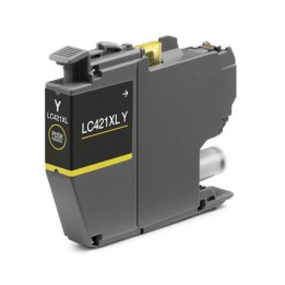 Tinta Compatible BROTHER LC421XLY Amarillo (0. 5k)