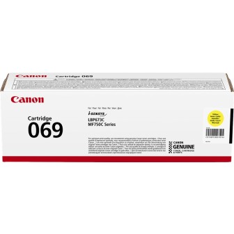 Toner Original CANON 069 5091C002 Amarillo (1. 9k)