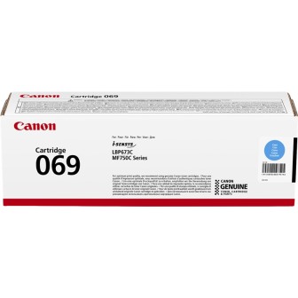 Toner Original CANON 069 5093C002 Cyan (1. 9k)