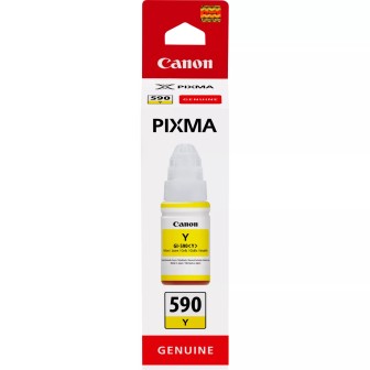 Botella de Tinta Original CANON GI590Y 1606C001 Amarillo (7k)