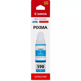 Botella de Tinta Original CANON GI590C 1604C001 Cyan (7k)