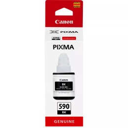 Botella de Tinta Original CANON GI590BK 1603C001 Negro (6k)