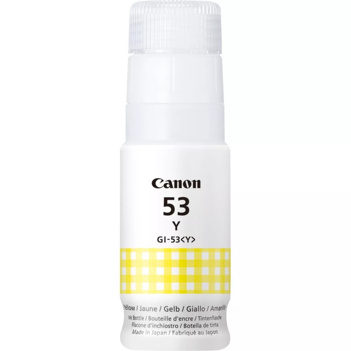 Botella de Tinta Original CANON GI53Y 4690C001 Amarillo (3. 8k)