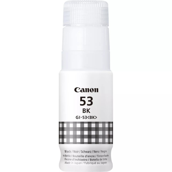 Botella de Tinta Original CANON GI53BK 4699C001 Negro (3. 8k)