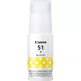 Botella de Tinta Original CANON GI51Y 4548C001 Amarillo (7k)