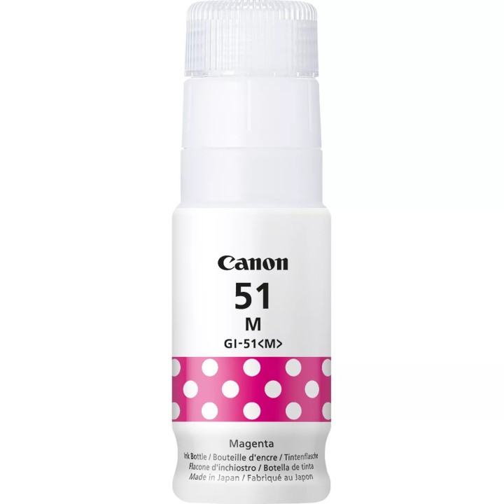 Botella de Tinta Original CANON GI51M 4547C001 Magenta (7k)