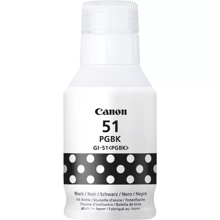 Botella de Tinta Original CANON GI51PGBK 4529C001 Negro (6k)