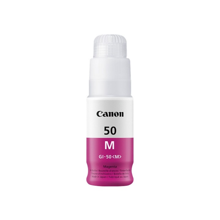 Botella de Tinta Original CANON GI50M 3404C001 Magenta (7. 7k)