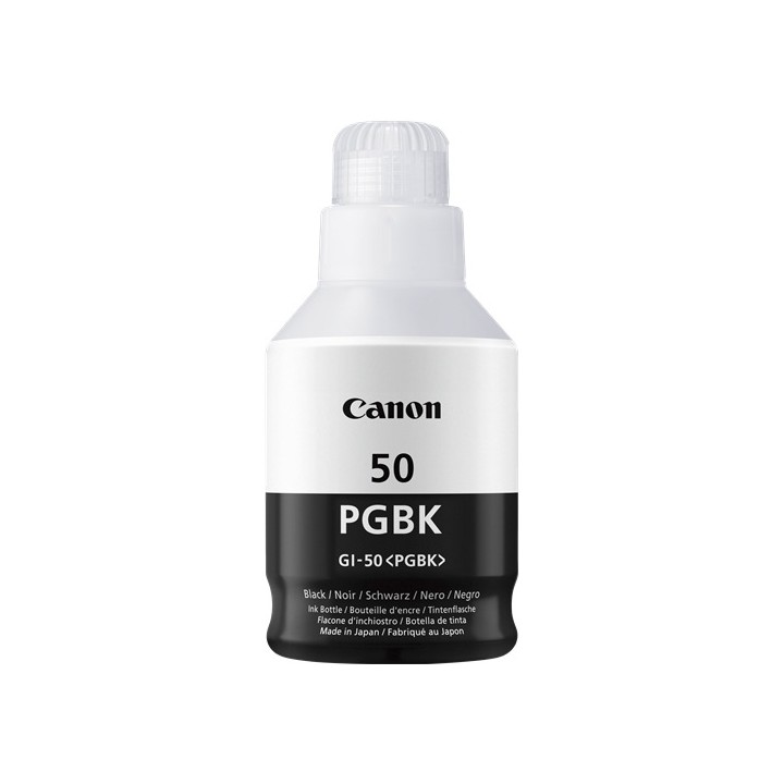 Botella de Tinta Original CANON GI50PGBK 3386C001 Negro (6k)