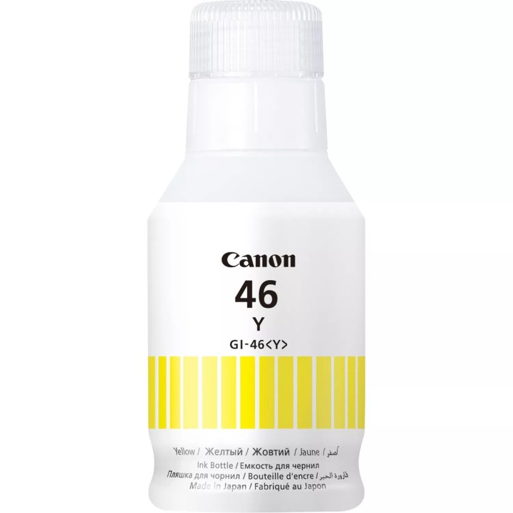 Botella de Tinta Original CANON GI46Y 4429C001 Amarillo (14k)
