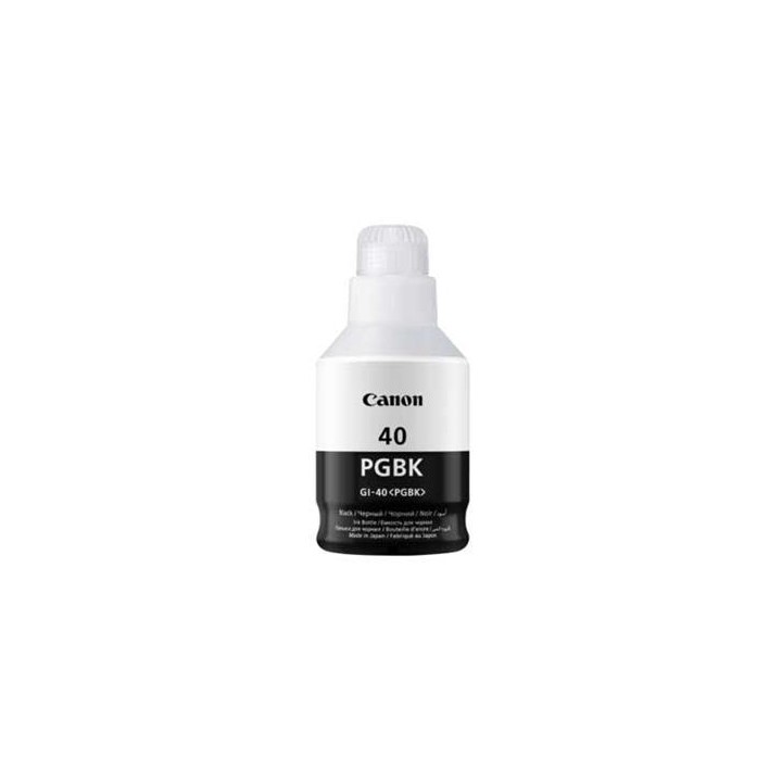 Botella de Tinta Original CANON GI40PGBK 3385C001 Negro (6k)
