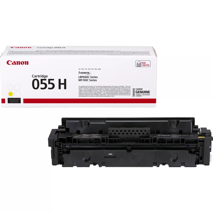 Toner Original CANON 055H 3017C002 Amarillo (5. 9k)