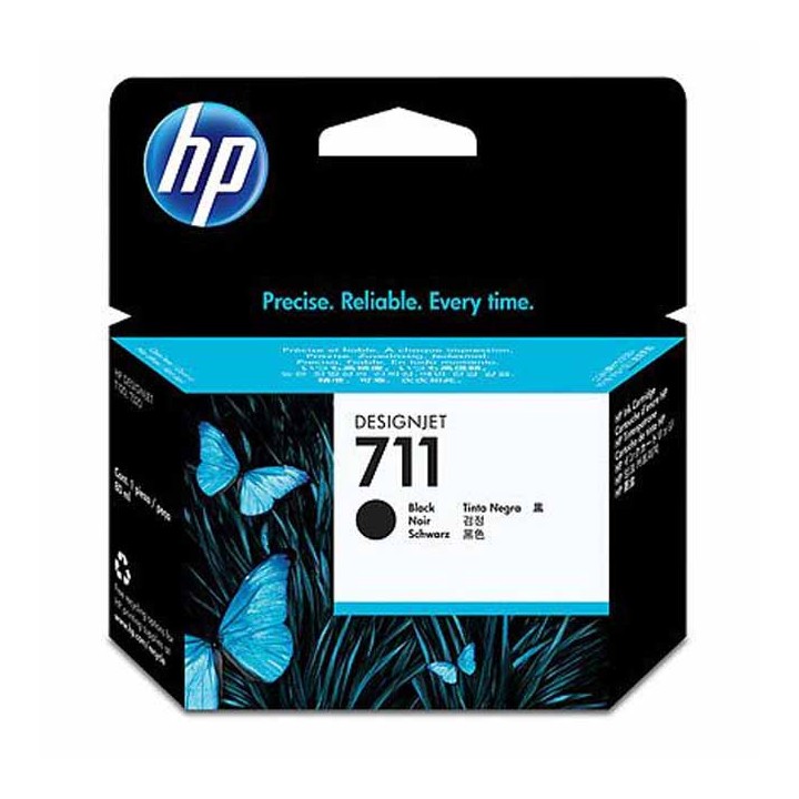 Tinta Original HP 711XL CZ133A Negro para Designjet T120 (80 ml)