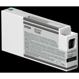 Tinta Original EPSON C13T636800 T6368 Negro Mate (700 ml)