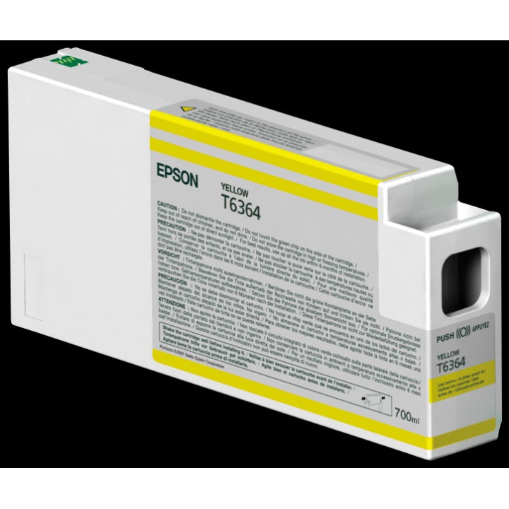 Tinta Original EPSON C13T636400 T6364 Amarillo (700 ml)