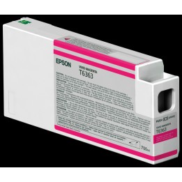 Tinta Original EPSON C13T636300 T6363 Magenta Vivo (700 ml)