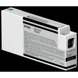 Tinta Original EPSON C13T636100 T6361 Negro Foto (700 ml)