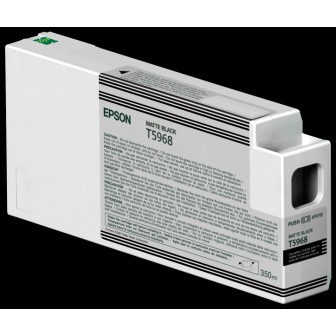 Tinta Original EPSON C13T596800 T5968 Negro Mate (350 ml)