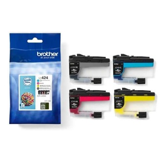 Tinta Original BROTHER LC424 BK C M Y Multipack