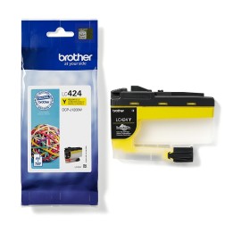 Tinta Original BROTHER LC424Y Amarillo (0. 75K)