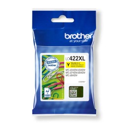 Tinta Original BROTHER LC422XLY Amarillo (1. 5K)