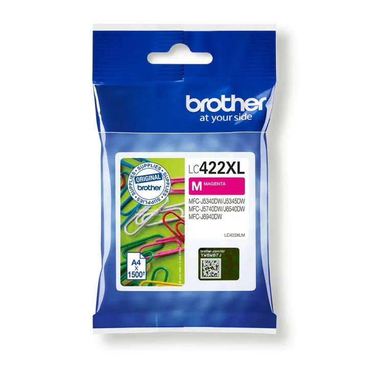 Tinta Original BROTHER LC422XLM Magenta (1. 5K)