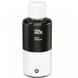 Botella de Tinta Pigmentada Compatible HP 32XL 1VV24AE (135ml) Negro