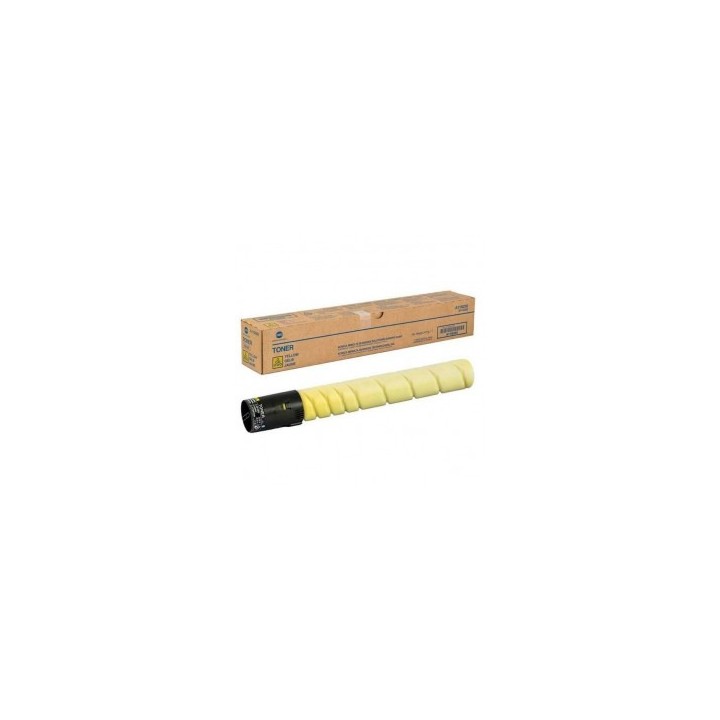 Toner Original KONICA MINOLTA TN227Y ACVH250 Amarillo para Bizhub C227i C257i C287i (24k)
