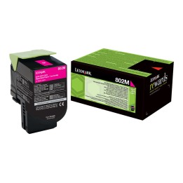 Toner Original LEXMARK 802M 80C20M0 Magenta para CX410DE (1k)