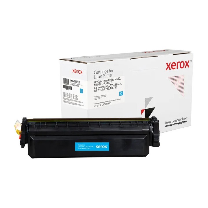Toner Compatible XEROX para HP CF411X (410X) Cyan (5k)