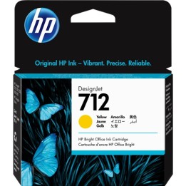 Tinta Original HP 712 3ED69A Amarillo (29 ml)