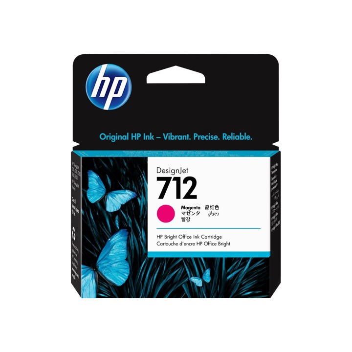 Tinta Original HP 712 3ED68A Magenta (29 ml)