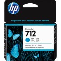 Tinta Original HP 712 3ED67A Cyan (29 ml)