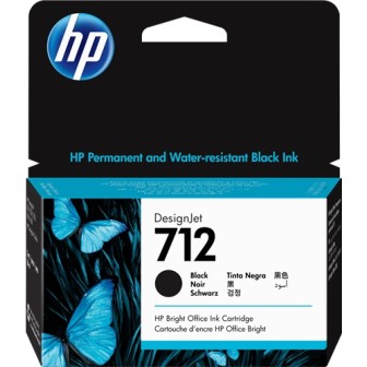 Tinta Original HP 712 3ED70A Negro (38 ml)