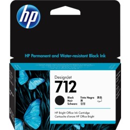 Tinta Original HP 712 3ED70A Negro (38 ml)