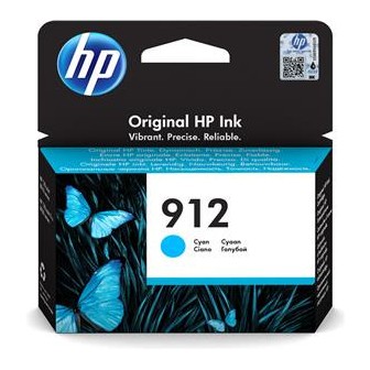 Tinta Original HP 912 3YL77AE Cyan para Officejet 8012 (0. 315k)