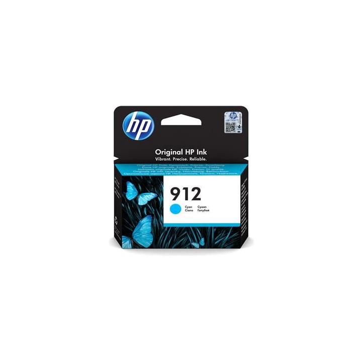 Tinta Original HP 912 3YL77AE Cyan para Officejet 8012 (0. 315k)