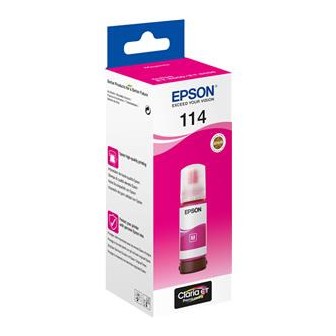 Botella de Tinta Pigmentada Original EPSON 114 T07B340 Magenta