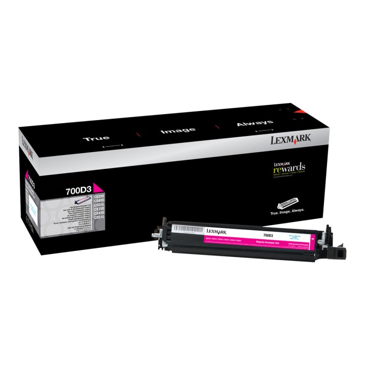 Unidad de Revelado Original Magenta LEXMARK 70C0D30 700D3 para CS310 CS410 CS510 CX310 CX410 CX510 (40k)