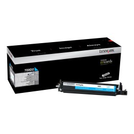 Unidad de Revelado Original Cyan LEXMARK 70C0D20 700D2 para CS310 CS410 CS510 CX310 CX410 CX510 (40k)