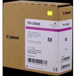 DESCATALOGADO - Tinta Original CANON PFI306 6659B001 Magenta (330 ml)