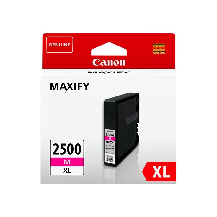 Tinta Original CANON PGI2500XL 9266B001 Magenta