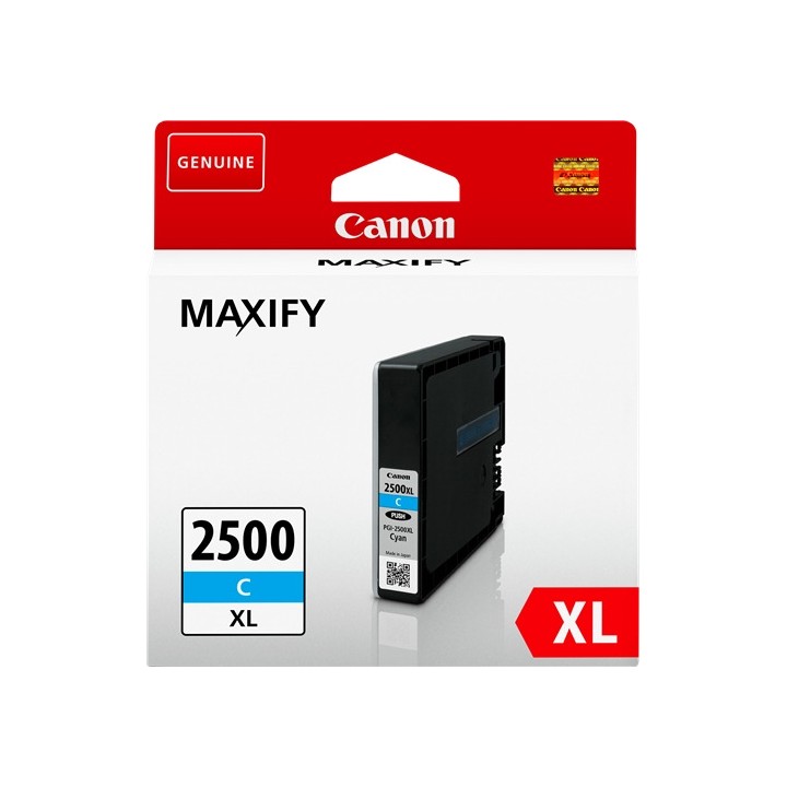 Tinta Original CANON PGI2500XL 9265B001 Cyan