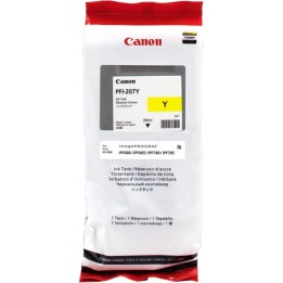 Tinta Original CANON PFI207Y 8792B001 Amarillo