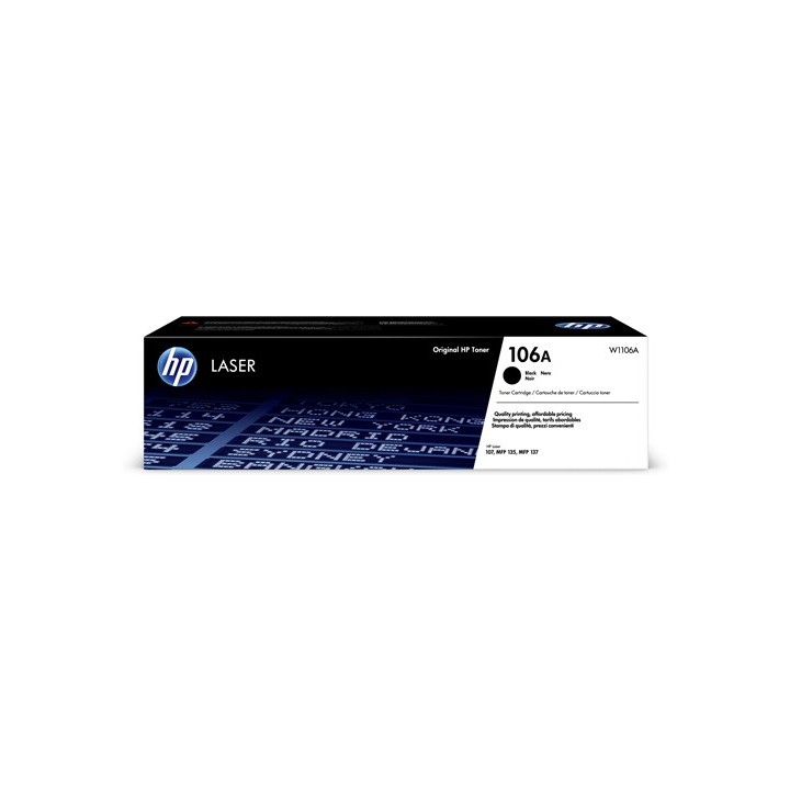 Toner Original HP W1106A (106A) Negro (1k)