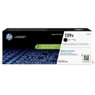 Toner Original HP W1390X (139X) Negro (4k)