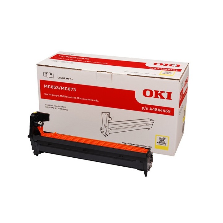 Unidad de Tambor Original Amarillo OKI 44844469 para MC853 MC873 MC883 (30k)