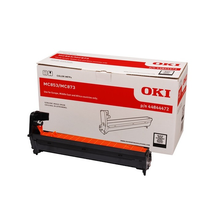 Unidad de Tambor Original Negro OKI 44844472 para MC853 MC873 MC883 (30k)