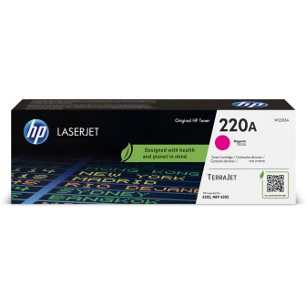 Toner Original HP W2203A (220A) Magenta para Laserjet Pro 4202 MFP 4302 MFP 4303 (1. 8k)